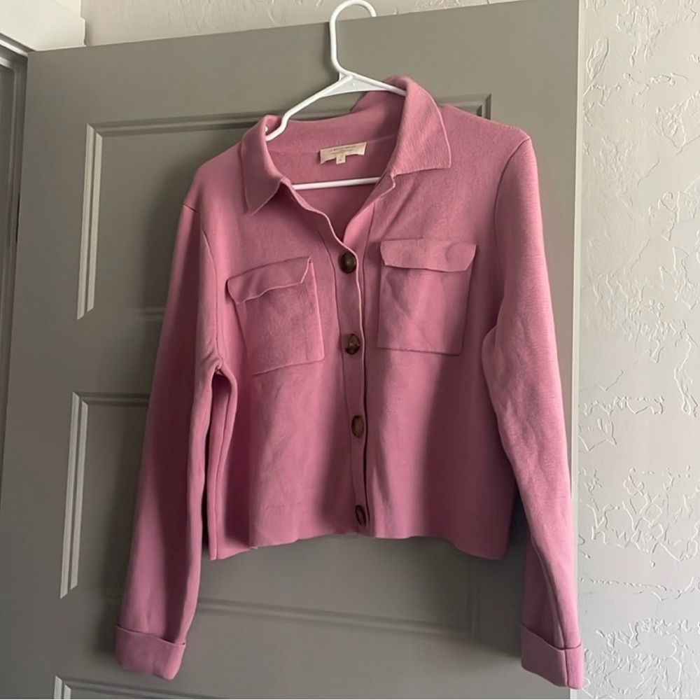Sezane Pink Sweater